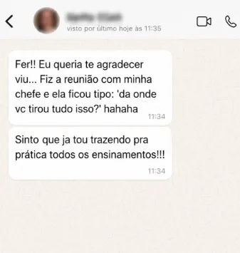 Depoimento de participante 3